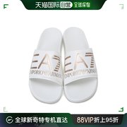 香港直邮EMPORIO ARMANI 男士图案沙滩拖鞋 XCP001-XCC22-M632