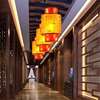 中式古典羊皮灯笼复古餐厅，灯走廊玄关过道，灯具茶楼大厅小吊灯