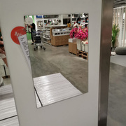 IKEA宜家隆萨斯镜子直角墙贴镜子可拼接组合装饰镜