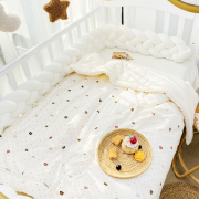 针织棉豆豆毯婴儿春秋盖毯新生儿宝宝安抚豆豆被子儿童秋冬毛毯子