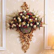 欧式壁挂花盆客厅复古大花瓶壁饰墙饰家居墙壁装饰品花艺挂件