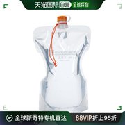 香港直邮Evernew露营水袋透明户外旅游便携式储水袋加厚大容量2l