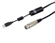 USB TO XLR 3P头卡侬头音频转接线 XLR 卡侬头麦克风话筒线