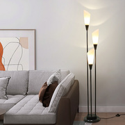 灯具现代简约立式落地灯客厅沙发，旁边遥控卧室，床头设计感装饰台灯