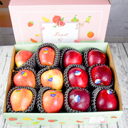 乐果鲜果新西兰红玫瑰索尼娅苹果组合12个礼盒装，新鲜进口水果