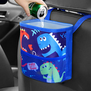 汽车挂式垃圾桶车内用车载垃圾袋箱创意多功能防水可挂置物桶卡通