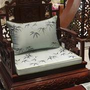 中式圈椅防滑红木沙发垫实木，罗汉床坐垫家具，椅垫加厚海绵罩套