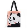 熊猫针织包 日韩编织信封包时尚潮流 手提购物袋 单肩针织包