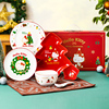 hellokitty新年礼物餐具礼盒装家用陶瓷碗碟套装，年货可爱饭碗