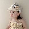 女宝宝帽子夏季薄款鸭舌帽婴幼儿，遮阳防晒帽，透气网纱女童棒球帽春