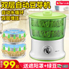 小熊生豆芽机家用全自动小型发绿豆桶器神做自制泡长黄豆牙罐菜盆