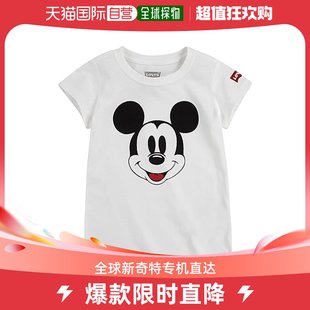 香港直邮潮奢 Levi'S 女童Levi's x Disney 米奇老鼠T恤(儿童)童