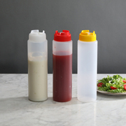 酱汁瓶塑料挤压瓶嘴油壶果酱番茄沙拉家用便捷式挤酱瓶