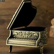 复古钢琴音乐盒金属八音盒创意生日礼物天空之城女生女友闺蜜女孩