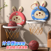 儿童篮球框投篮架室内家用挂式球类1一3岁宝宝婴儿弹力球玩具男孩