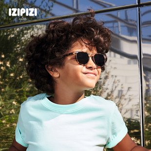 法国IZIPIZI/彩色太阳镜大童学生墨镜儿童防紫外线遮阳太阳眼镜