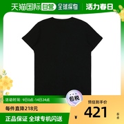 香港直邮HUGO BOSS 男士黑色棉质圆领短袖T恤 LECCO80-50291003-0