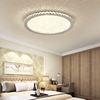 卧室吸顶灯北欧创意，圆形客厅水晶灯，简约现代轻奢主卧房间灯具