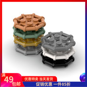 LEGO乐高 75937 30033  2x2八边框板 黑6018805银钛金属沙绿肉白