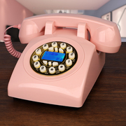 欧美仿古电话机欧式复古老式田园家用无线插卡电信电话办公室座机