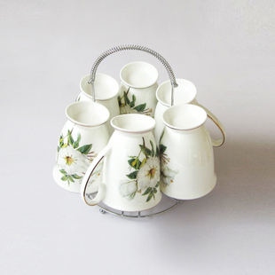 水杯咖啡杯茶具陶瓷杯子下午茶，红茶骨瓷英式欧式田园