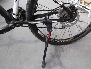 铝合金脚撑高低可调节停车架侧支自行车，支架-更多零件配件https
