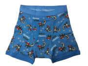 哟呼!crazy81-6岁男童，瘦款蓝色猴子全棉，平脚内裤平角短裤