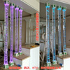 水晶柱玻璃柱气泡柱装饰柱楼梯灯柱方G柱子 家装客厅隔断玄关屏风