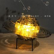 立体水晶拼图星球宇宙模型3d透明拼装成年手工diy玩具高难度大人