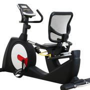 康乐佳K8728R健身房腿部下肢脚踏车卧式健身车家用磁控商用健身房