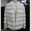 冬季羽绒服外套常规獭兔毛加厚保暖龙猫紫罗兰皮毛专业皮草加工厂