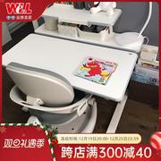 台湾威尔wellergo学习桌小学生，书桌家用写字桌可升降现代简约椅