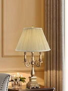 欧式高档全铜台灯美式复古后现代，客厅书房卧室床头落地灯简约浪漫