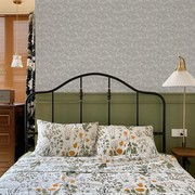 现代简约客厅卧室床头背景，墙纸英式灰色复古壁纸，美式乡村无缝壁画