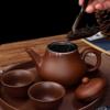 0F9紫砂茶壶大容量大号手工紫砂壶家用陶瓷功夫茶具带不锈钢网泡