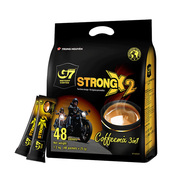 越南中原G7浓醇STRONGX2原味特浓速溶咖啡3合1咖啡粉1200g48条装