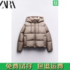 秋冬季女装短款保暖长袖棉服夹克，外套羽绒服6318201706