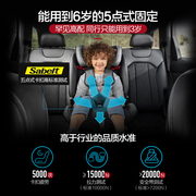 britax宝得适儿童安全座椅，汽车用isofix9月，-12岁进口百变骑士4代