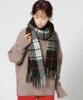格子围巾披肩日单尾货韩版冬季保暖羊绒手感男女情侣23年长