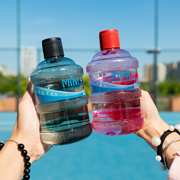 创意矿泉水瓶迷你水桶塑料杯个性简约大容量运动水壶学生随手杯子