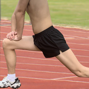 专业马拉松体育生田径短裤，三分裤跑步短裤，男运动健身训练速干短裤