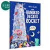  The Hundred Decker Rocket 上百部层层叠火箭 Mike Smith 英文原版进口童书 儿童亲子太空故事绘本 带大折叠页