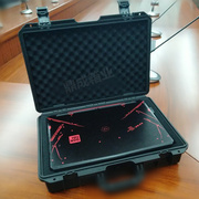 笔记本电脑箱手提装15寸塑料仪器安全防护防震保护防摔防水工具绿