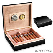 茄龙(cigarloong)雪茄盒，古巴雪茄保湿盒，旅行便捷式大口径烟盒大