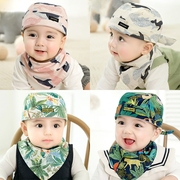 婴儿帽子春秋夏款1岁宝宝，帽子秋季海盗帽，6个月男宝可爱超萌地主帽