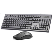 双飞燕KR8572N有线键盘鼠标套装USB办公游戏网吧防水电脑键鼠套件