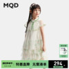 国风系列MQD女童连衣裙24夏季甜美网纱立领儿童蛋糕裙子