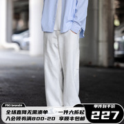 PSO Brand 11.2盎司斜纹面料纯色基础款牛仔裤男宽松直筒休闲长裤
