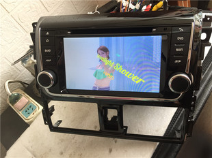 适配于13141516款丰田致炫威驰智能DVD导航仪一体机倒车影像音响