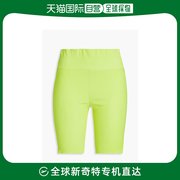 香港直邮SPRWMN 女士荧光色皮革短裤